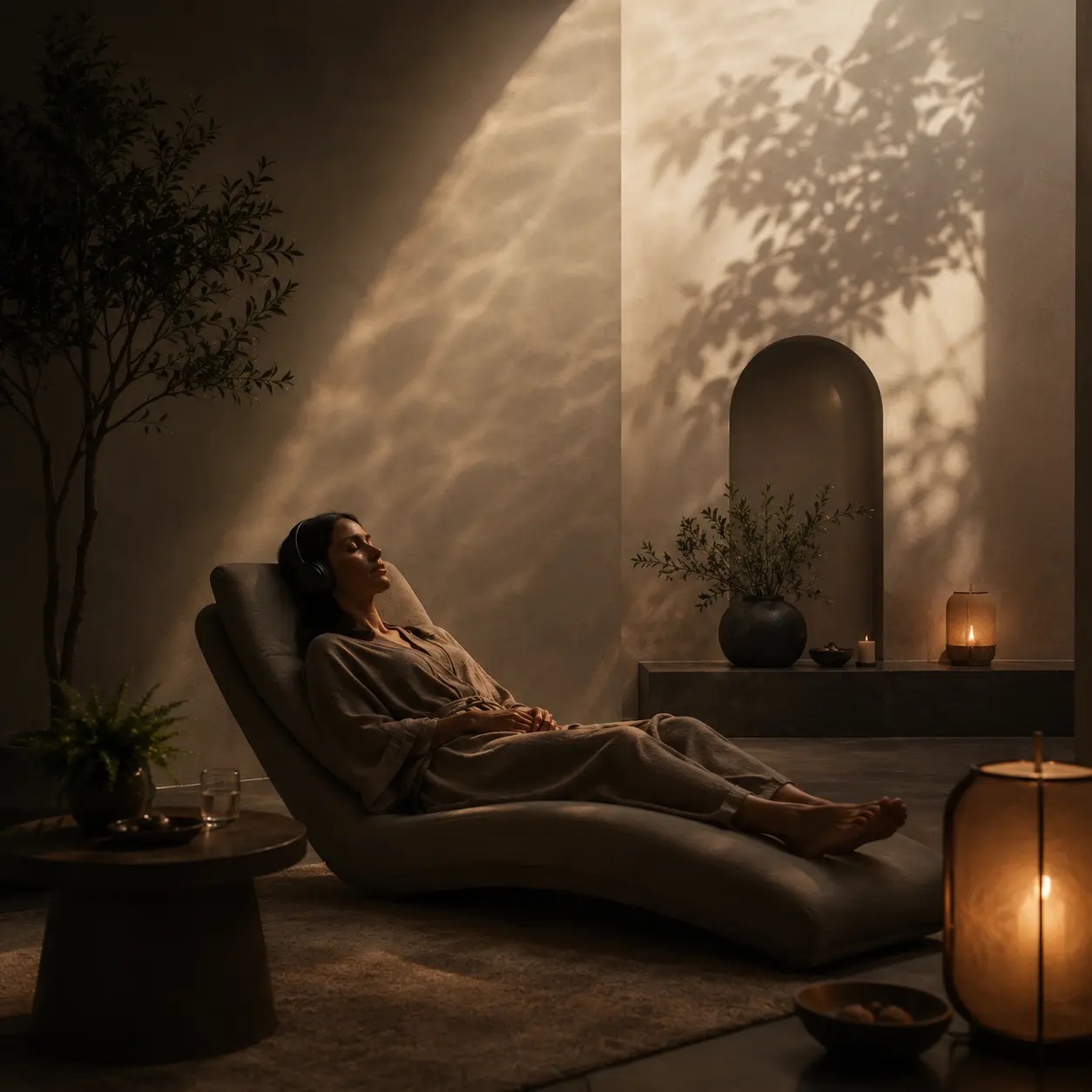 A calm therapeutic space